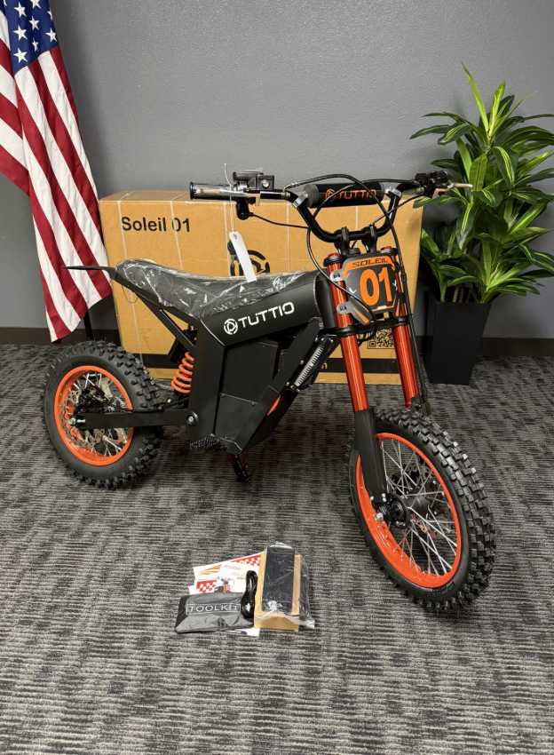 Tuttio Soleil01 Electric Mini Bike for Kids & Adults