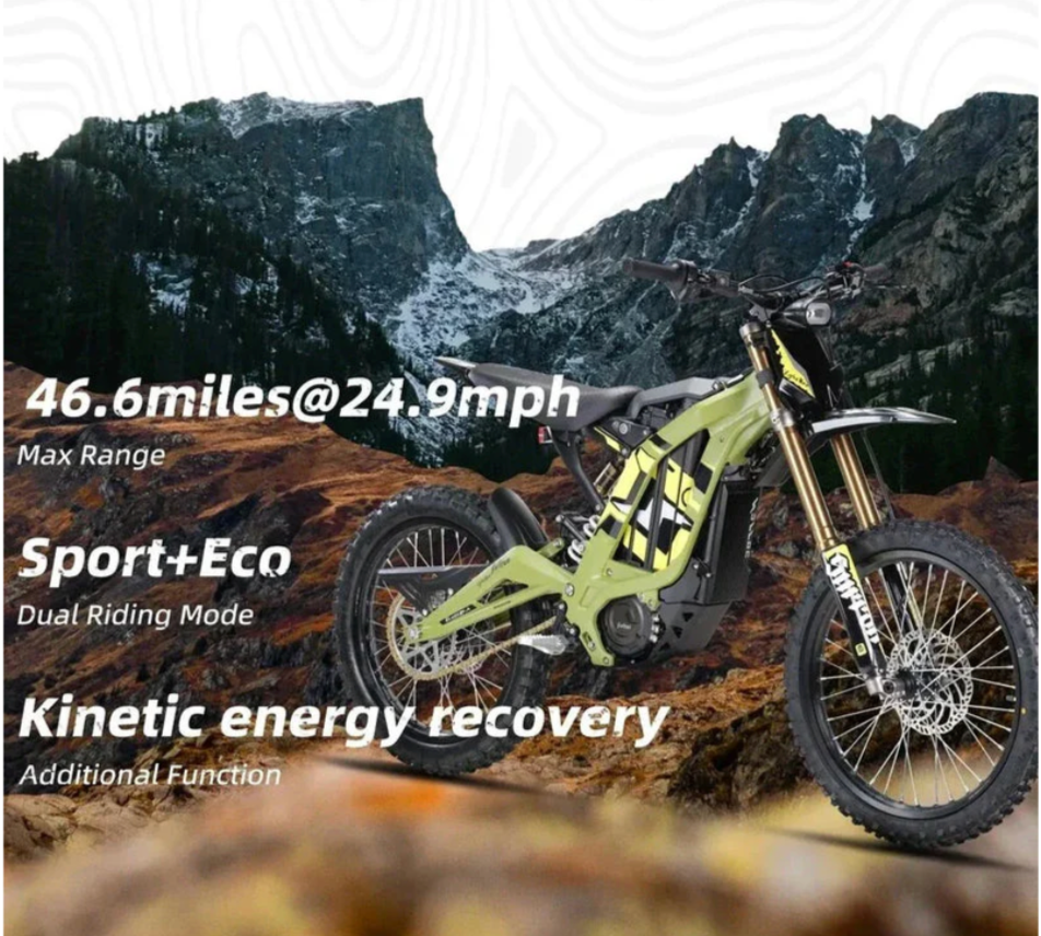 2025 Light Bee X Electric Dirt Bike